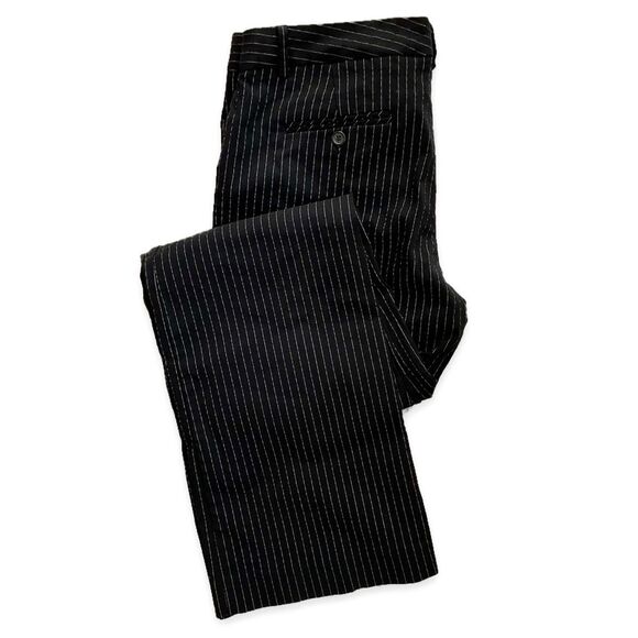 Scarlett Black Pinstripe Stretch Dress Pants Women’s Size 11 | Slim Boot Trouser - Picture 10 of 10